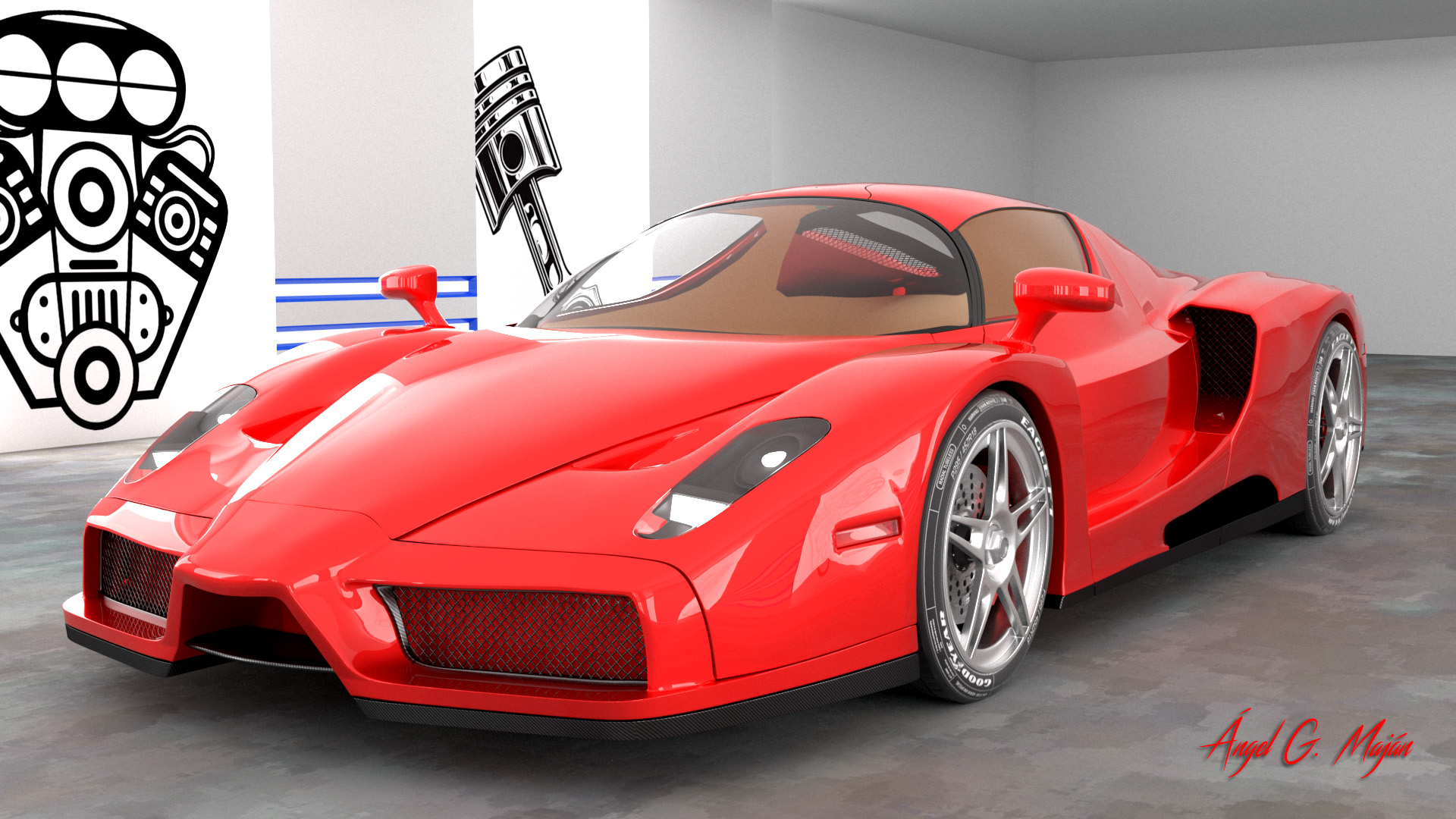 Ferrari Enzo Rojo